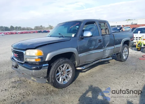2000 GMC Sierra 1500 Sle from USA, damaged, VIN 1GTEK19T0YE245057